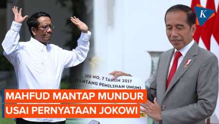 Mahfud Makin Mantap Mundur Usai Dengar Jokowi Sebut Presiden Boleh Kampanye