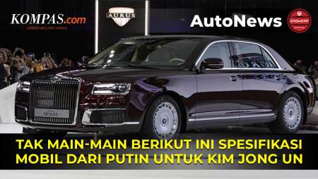 Intip Mobil Mewah Buatan Rusia Pemberian Putin untuk Kim Jong…