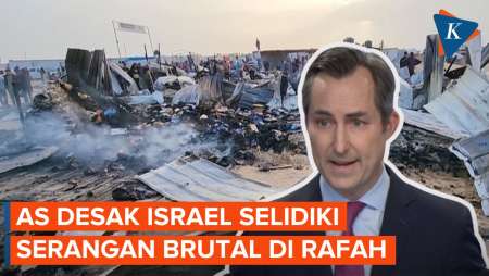 AS Desak Israel Investigasi Internal Serangan Brutal di Rafah