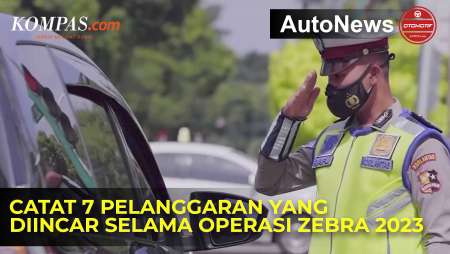 7 Pelanggaran yang Diincar Selama Operasi Zebra 2023