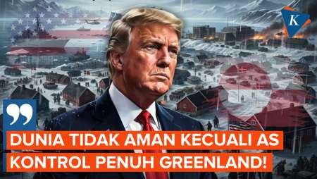Trump: Dunia Tidak Aman Kecuali AS Kontrol Penuh Greenland!