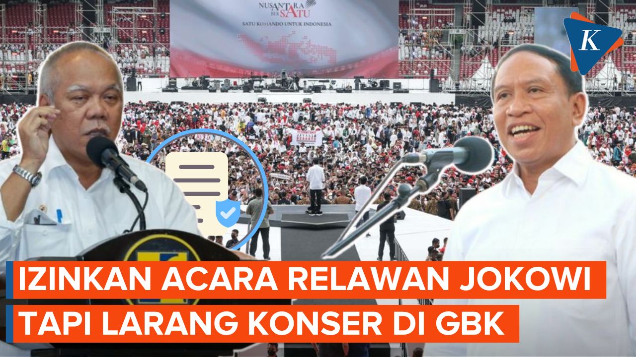 GBK Boleh Dipakai Relawan Jokowi Tapi Tak Dizinkan untuk Konser
