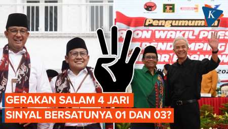 Gerakan Salam 4 Jari dan Kemungkinan Bersatunya Kubu Anies-Ganjar