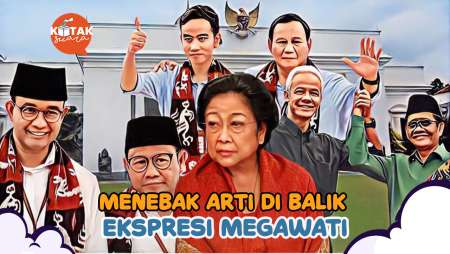 Ekspresi Megawati di Antara Riuhnya Drama Politik