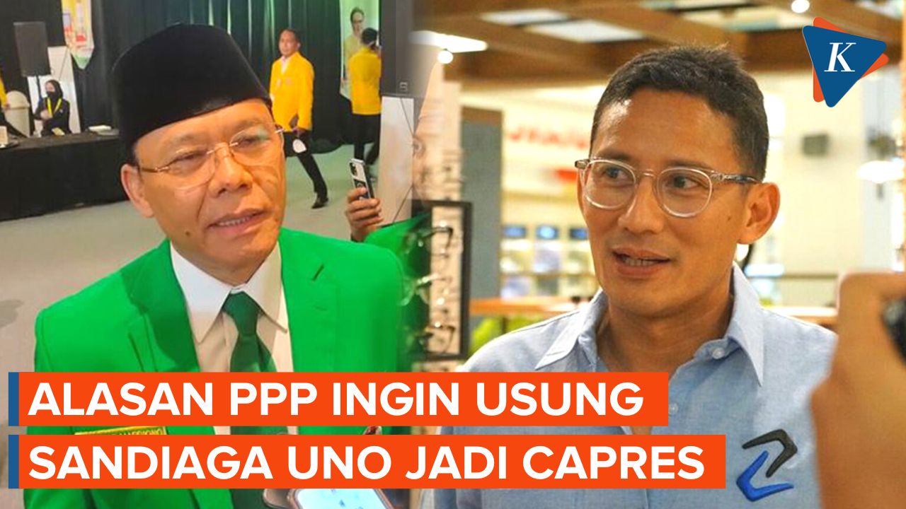 Mardiono Ungkap Alasan PPP Ingin Usung Sandiaga Uno sebagai Capres