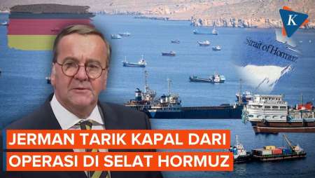 Digertak Iran, Jerman Tarik Kapalnya Dari Misi Bersihkan Ranjau Selat Hormuz