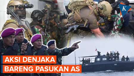 Aksi Denjaka TNI AL Bersama US SOCPAC di Kepulauan Seribu