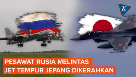 Jepang Kerahkan Jet Tempur! Dipicu Pesawat Rusia yang Mengitari Negara