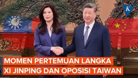 Momen Langka Xi Jinping Bertemu Oposisi Taiwan, Dorong Reunifikasi Damai