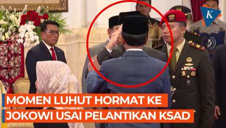 Momen Hormat Luhut ke Jokowi Langsung Diturunkan oleh Presiden RI 