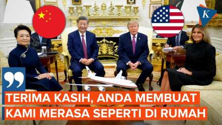 Xi Jinping Puji "Hospitality" Trump, Dijamu Seperti di Rumah Sendiri