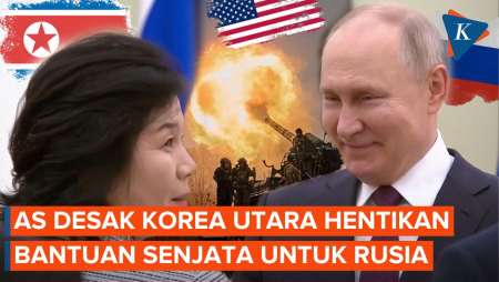 AS Peringatkan soal Bantuan Senjata Korut ke Rusia