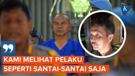 Keluarga Tak Terima Pelaku Penembak Polisi Santai Saat Ditangkap Polisi