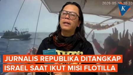 Dua Jurnalis Republika Ditangkap Tentara Israel Saat Ikut Misi Global Sumud Flotilla ke Gaza