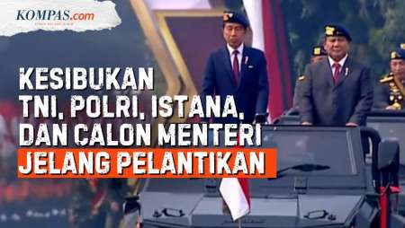 Hitung Hari Jelang Pelantikan Prabowo-Gibran