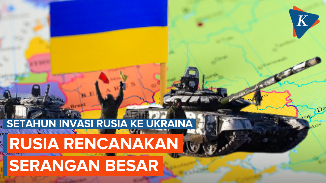 Setahun Invasi Ukraina, Rusia Disebut Rencanakan Serangan Besar dengan 500.000 Pasukan