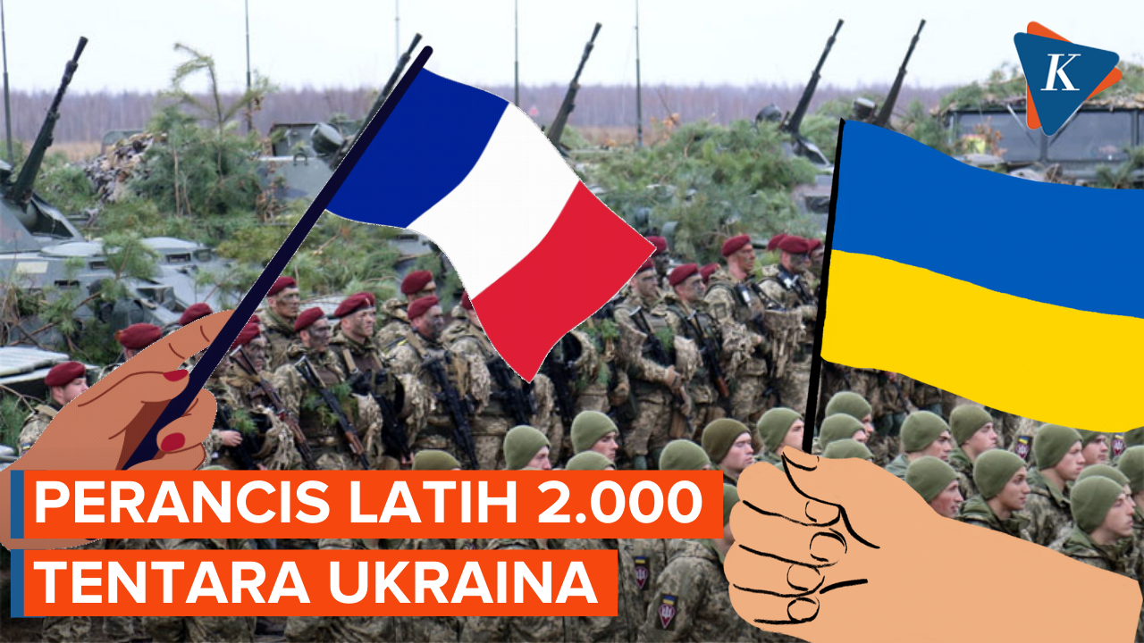 Perancis akan Latih Hingga 2.000 Tentara Ukraina dan Pasok Sistem Pertahanan Udara Crotale
