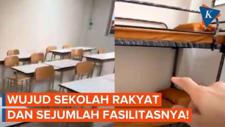 [FULL] Seperti Ini Sekolah Rakyat Berasrama ala Prabowo, Ada Dapur dan Tempat Tidur Tingkat