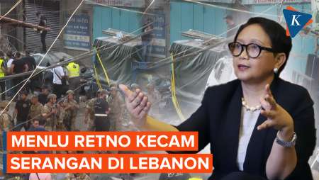 Kecam Serangan Israel di Lebanon, Menlu Retno: Jangan Jadikan “New Normal”