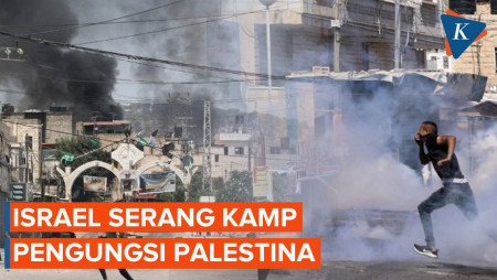 Israel Serang Kamp Pengungsi, 8 Orang Tewas