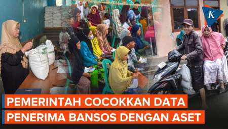Data Penerima Bansos Bakal Dicocokkan Dengan Tanah, Mobil, Hingga Rekening