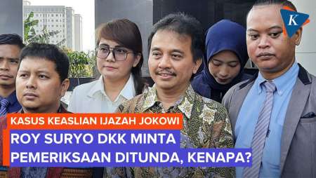 Roy Suryo dkk Minta Pemeriksaan soal Kasus Ijazah Jokowi Ditunda, Ini Alasannya