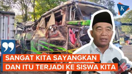 Sayangkan Kecelakaan Bus di Subang, Muhadjir Minta Sekolah Berhati-hati Sewa Bus Study Tour