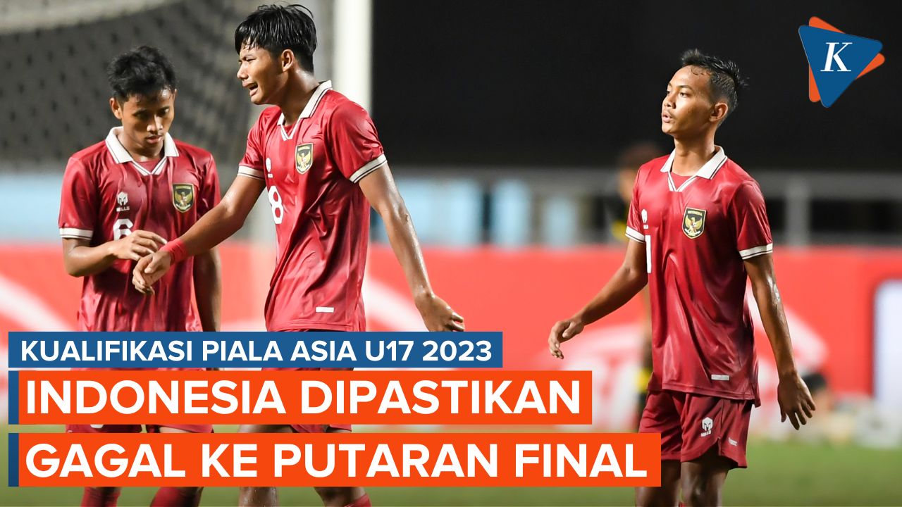 Kalah Telak 5-1, Indonesia Gagal Melaju ke Putaran Final