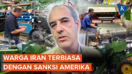 Pabrik-pabrik Iran "Hidup" Melawan Sanksi AS, Ancaman Jadi Peluang