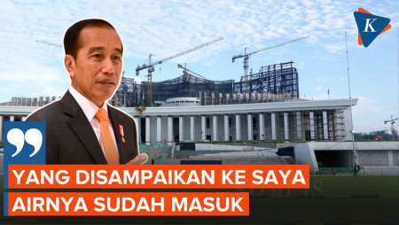Jokowi Sebut Suplai Air di IKN Sudah Siap