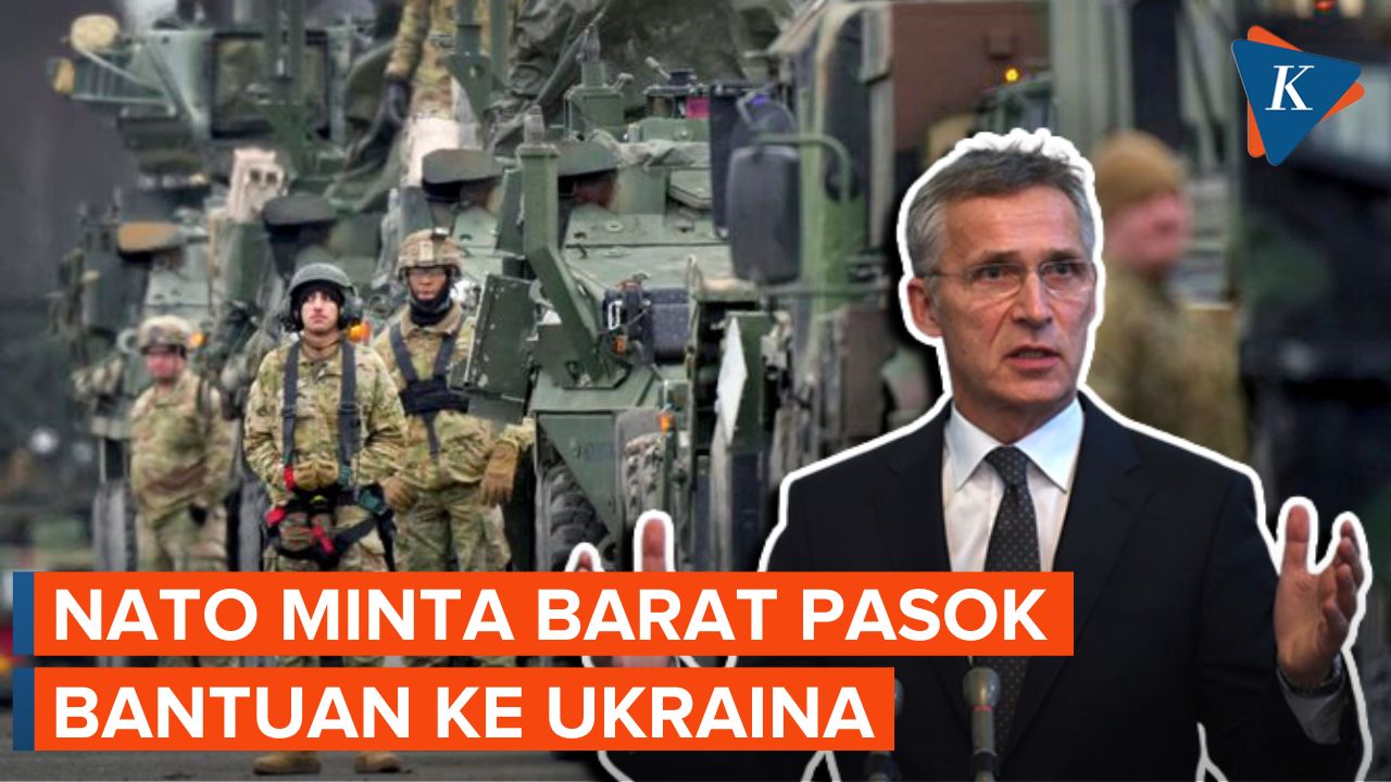 NATO Sebut Putin Tak Akan Damai, Minta Barat Pasok Bantuan ke Ukraina