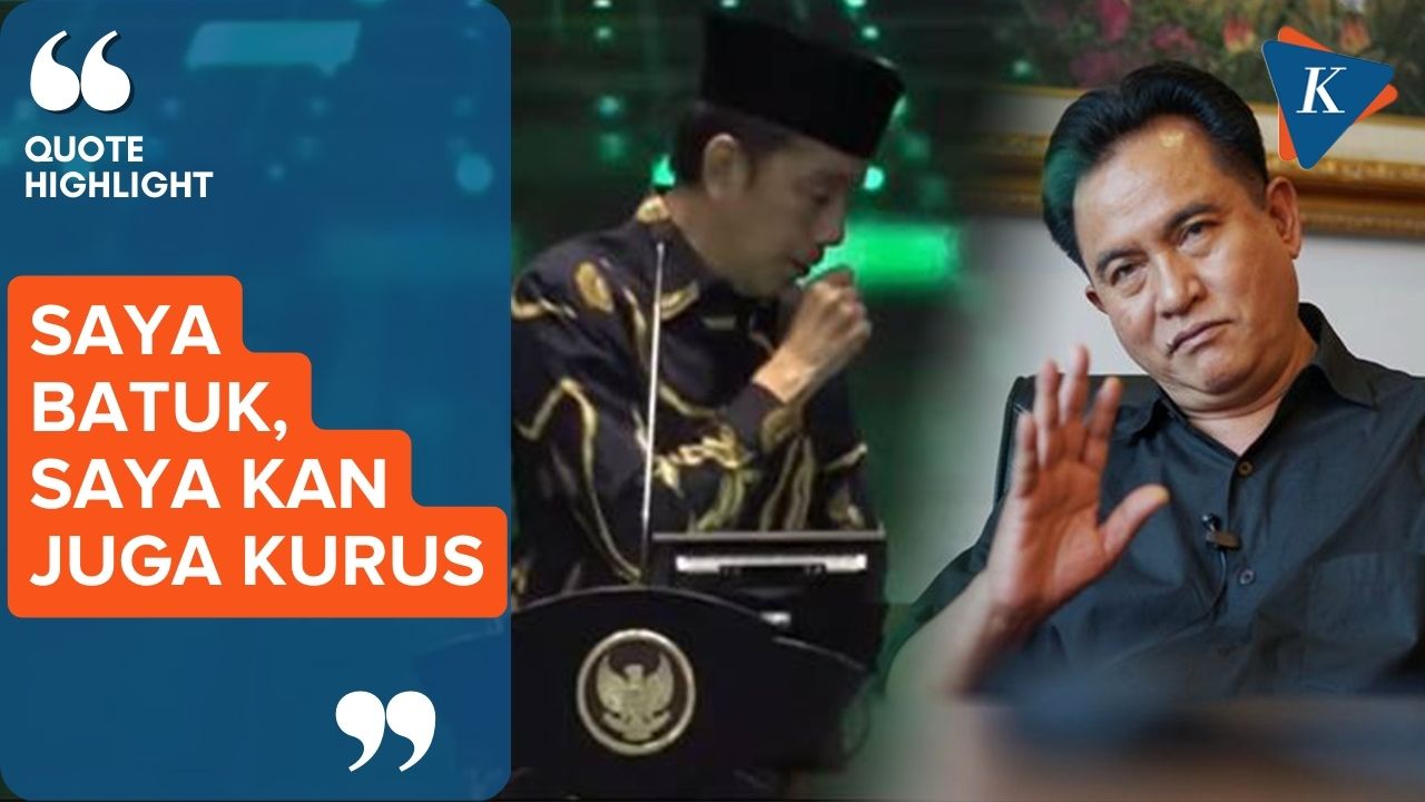 Detik-detik Jokowi Sengaja Batuk Saat Rakornas PBB