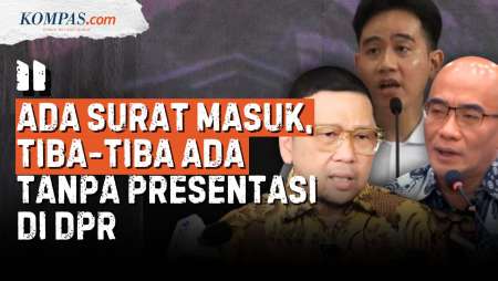 DPR Vs Eks Ketua KPU: Dugaan Pasal "Selundupan" Loloskan Gibran Cawapres, Klaim Tak Dibahas Parlemen
