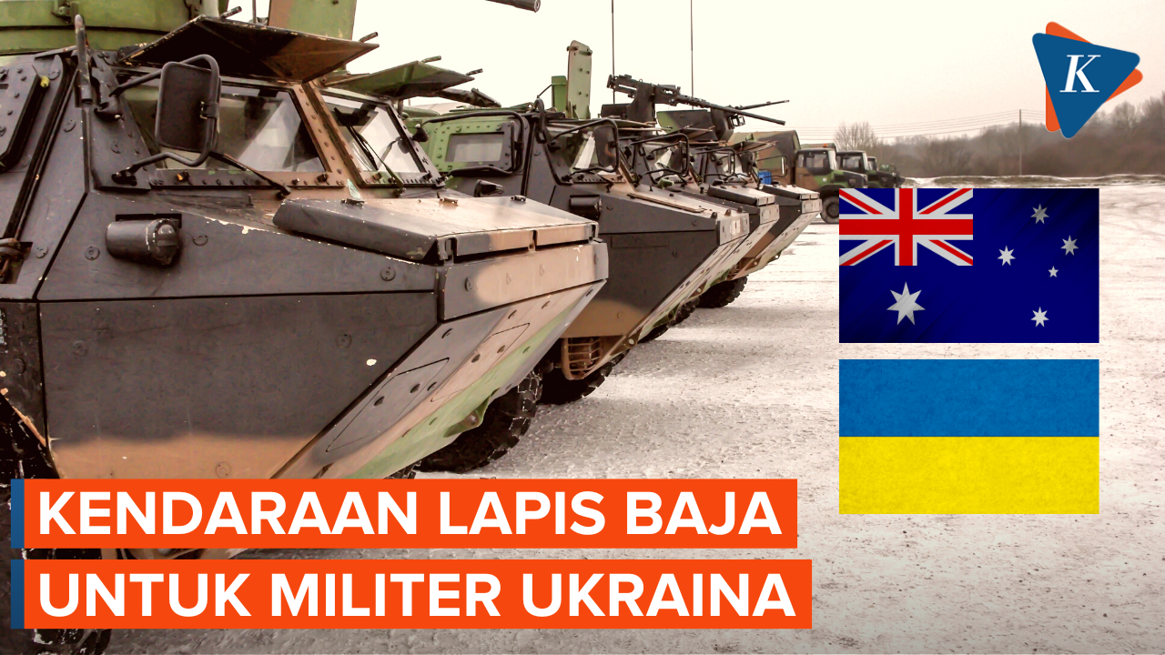 Perkuat Militer Ukraina, Australia Kirim Lebih Banyak Kendaraan Lapis Baja