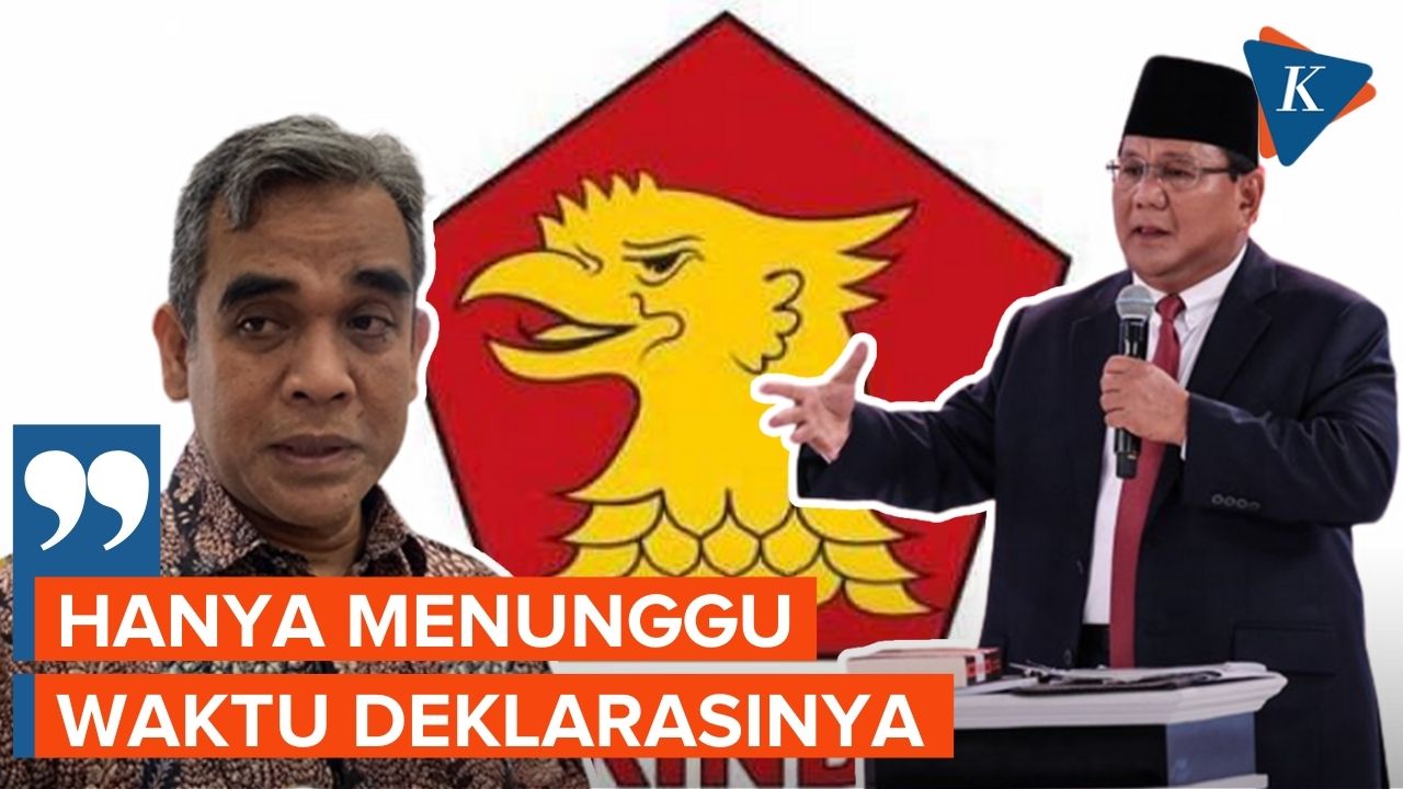 Gerindra Pastikan Usung Prabowo sebagai Capres