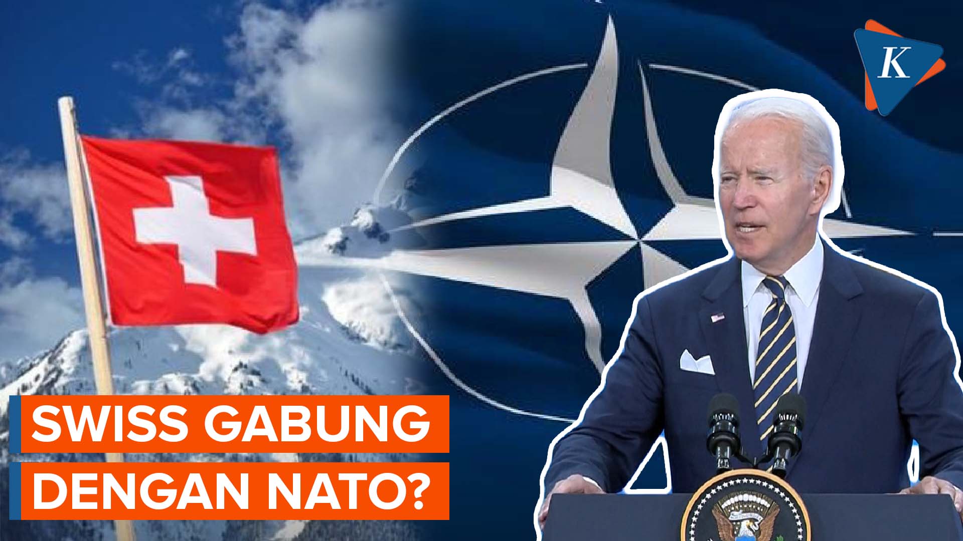 Biden Salah Ucap soal Swiss Akan Gabung NATO