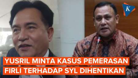 Yusril Ihza Mahendra Sarankan Kasus Pemerasan Firli terhadap SYL Dihentikan