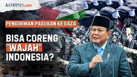 Wajah Indonesia Dianggap Bisa Tercoreng Jika Kirim Pasukan Ke Gaza
