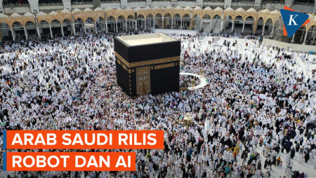 Robot dan AI Diterjunkan Pemerintah Arab Saudi untuk Ikut Fasilitasi Haji