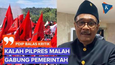 Tanggapi Kritikan Partai Lain, PDIP: Kalah Pilpres Malah Pada Bergabung