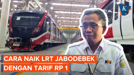 Catat! Naik LRT Cuma Bayar Rp 1, Begini Caranya…