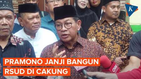 Pramono Janji Bangun RSUD Usai Blusukan ke Cakung