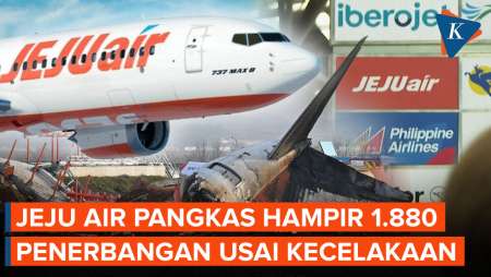 Jeju Air Bakal Pangkas Hampir 1.880 Penerbangan Buntut Kecelakaan Tragis