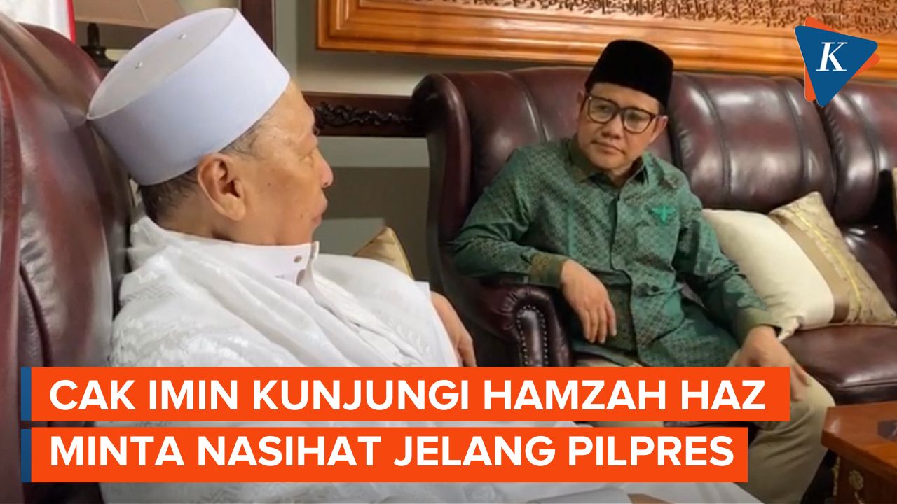 Muhaimin Iskandar Sowan ke Rumah Mantan Wapres Hamzah Haz