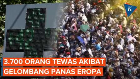 3.700 Warga Eropa Tewas akibat Gelombang Panas, Perancis Terparah