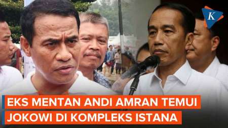 Jokowi Panggil Eks Mentan Andi Amran Sulaiman ke Istana, Ada Apa?