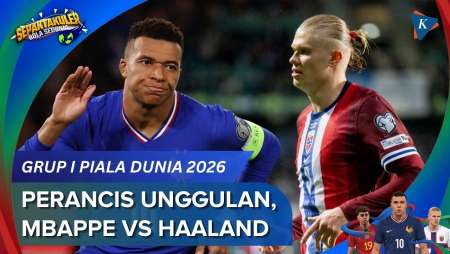 Bedah Kekuatan Grup I Piala Dunia 2026: Perancis Unggulan, Adu Tajam Mbappe Vs Haaland