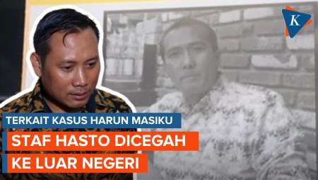 KPK Cegah Staf Hasto Kristiyanto ke Luar Negeri