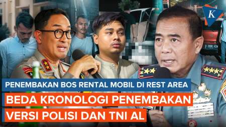 Polisi dan TNI AL Ungkap Beda Kronologi Penembakan Bos Rental Mobil di Rest Area