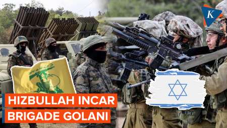 Bombardir Pangkalan Militer Israel, Hizbullah Incar Pasukan Elite Golani